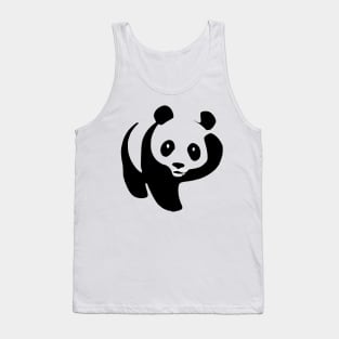 panda drôle Tank Top